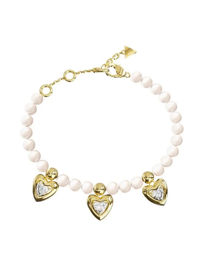 GUESS Multi Hearts Chain Bracelet